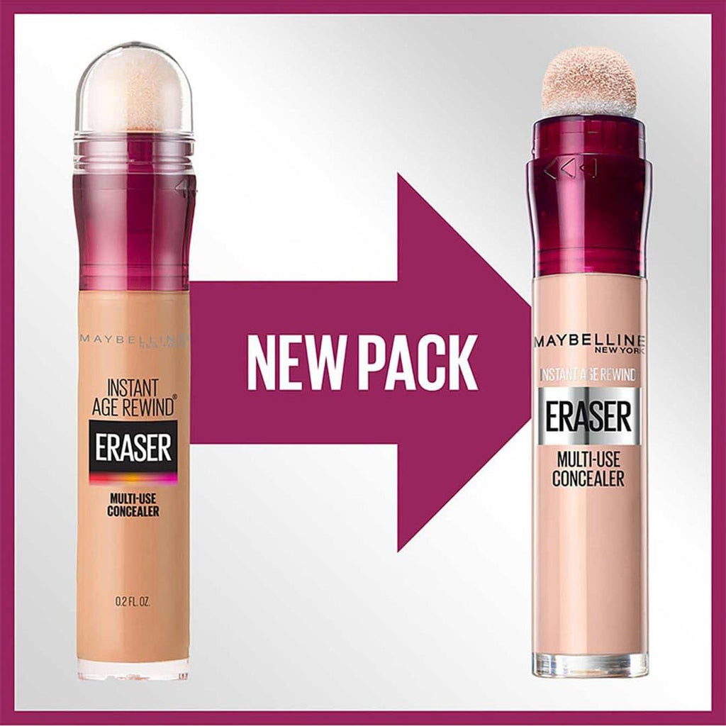 Maybelline New York - Instant Anti Age Eraser 07 concealers die zichtbaar wallen wegwerken - Lichtbruin - 6,8 ml - In één stap een wakkere blik met de Maybelline concealer