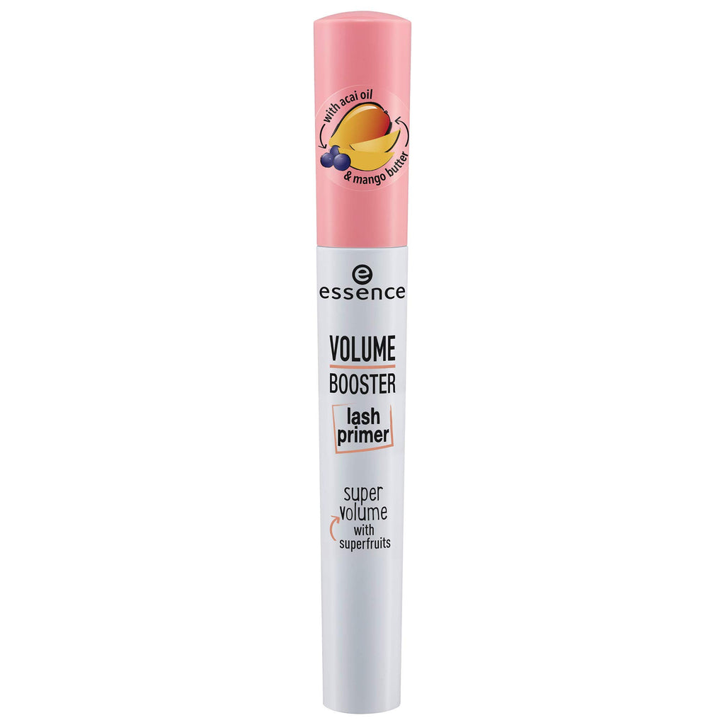 ESSENCE VOLUME BOOSTER wimperprimer, mascara, mascara, wit, volumegevend, priming, met oliën, vegan, alcoholvrij, parabenenvrij (7ml)