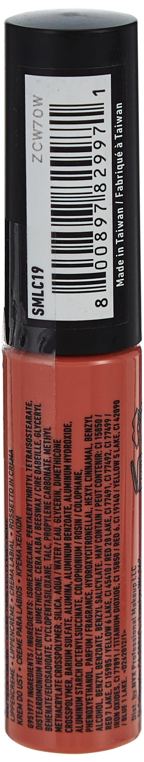 NYX PROFESSIONAL MAKEUPLippenstift, 19 kannen, 1 Stuk