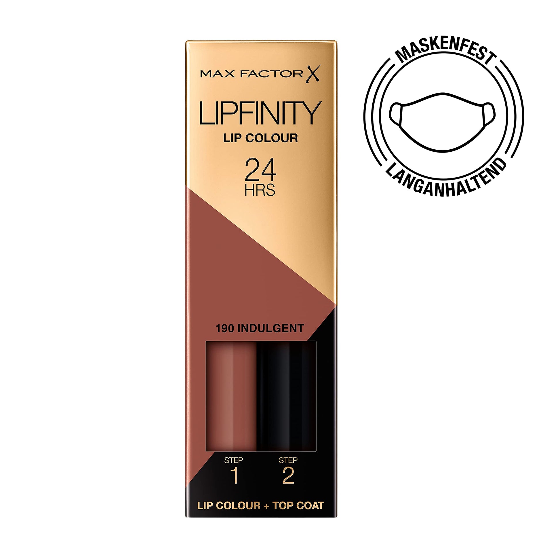 Max Factor Lipfinity Lip Colour 2-step Long Lasting lippenstift - 190 Indulgent