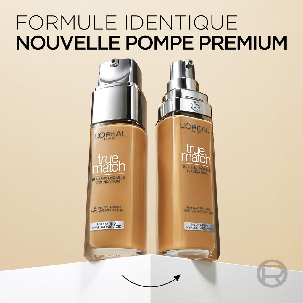 L’Oréal Paris True Match Foundation - 2.N - Natuurlijk Dekkende Foundation met Hyaluronzuur en SPF 16-30ml - Vegan