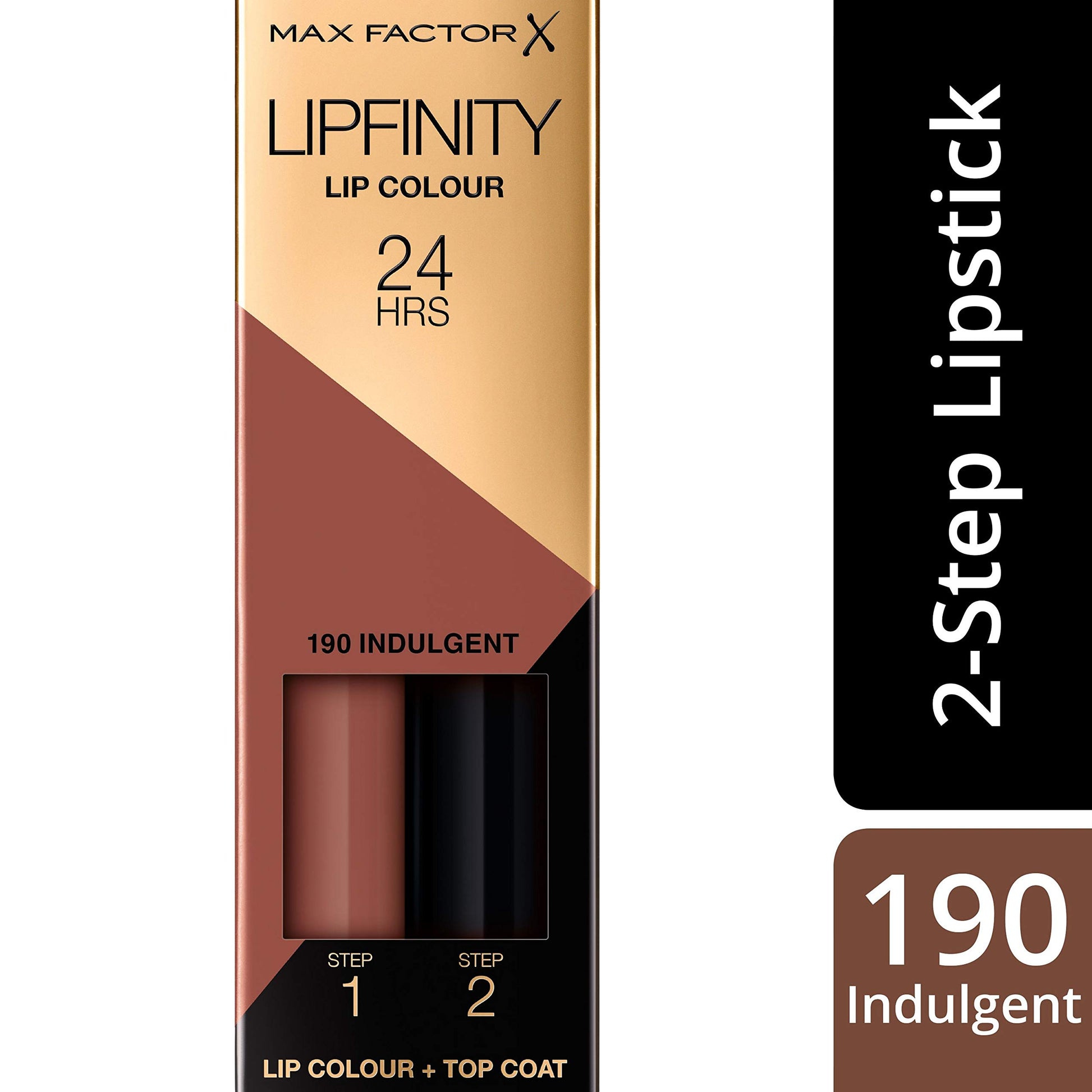 Max Factor Lipfinity Lip Colour 2-step Long Lasting lippenstift - 190 Indulgent