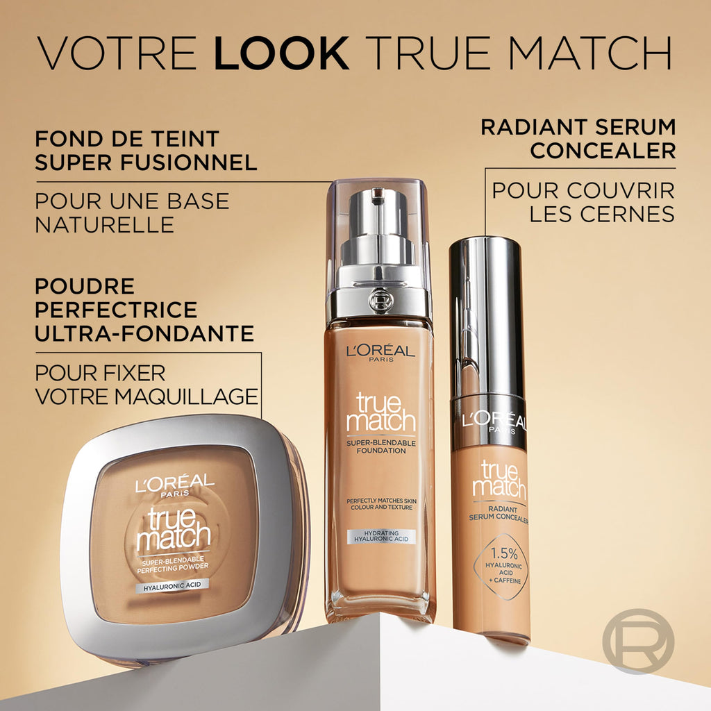L’Oréal Paris True Match Foundation - 2.N - Natuurlijk Dekkende Foundation met Hyaluronzuur en SPF 16-30ml - Vegan
