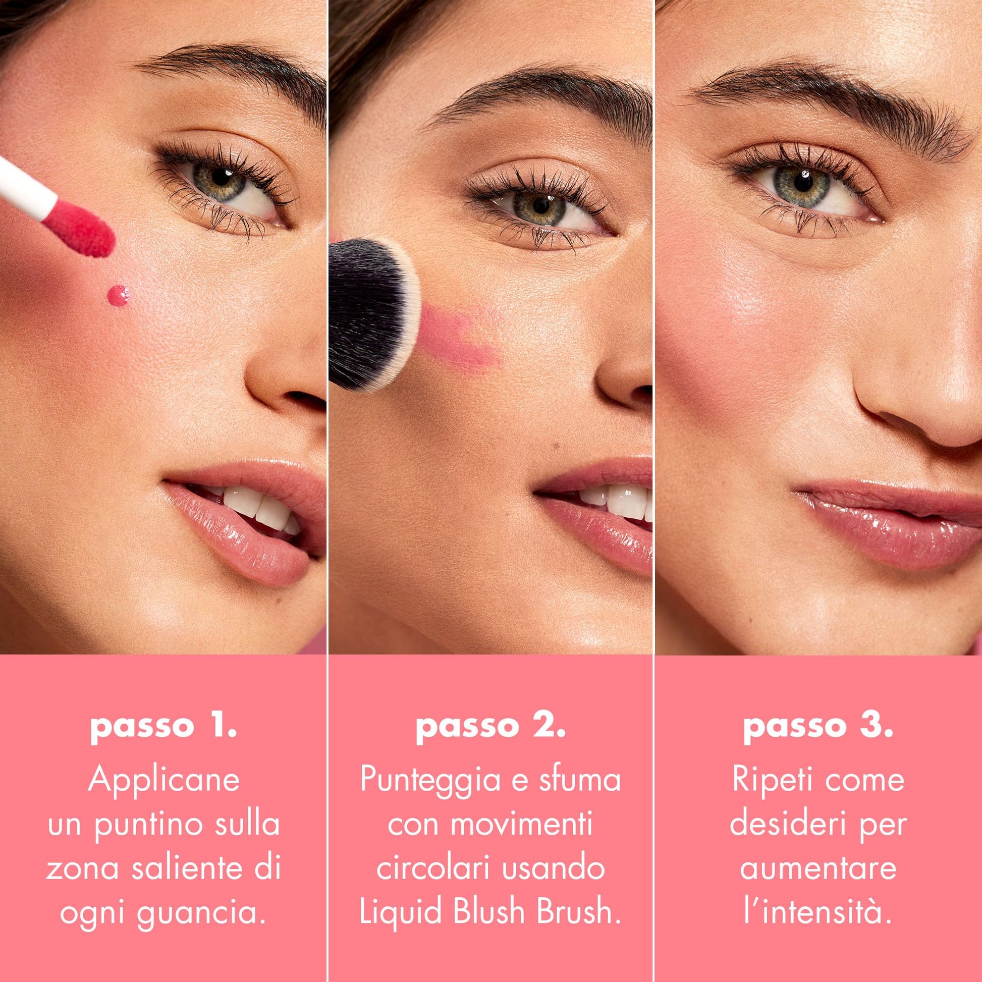 e.l.f. Camo Liquid Blush, langhoudende vloeibare rouge voor sterk gepigmenteerde kleur, zorgt voor een zachte, dooprise afwerking, veganistisch en dierproefvrij, Dusty Rosé