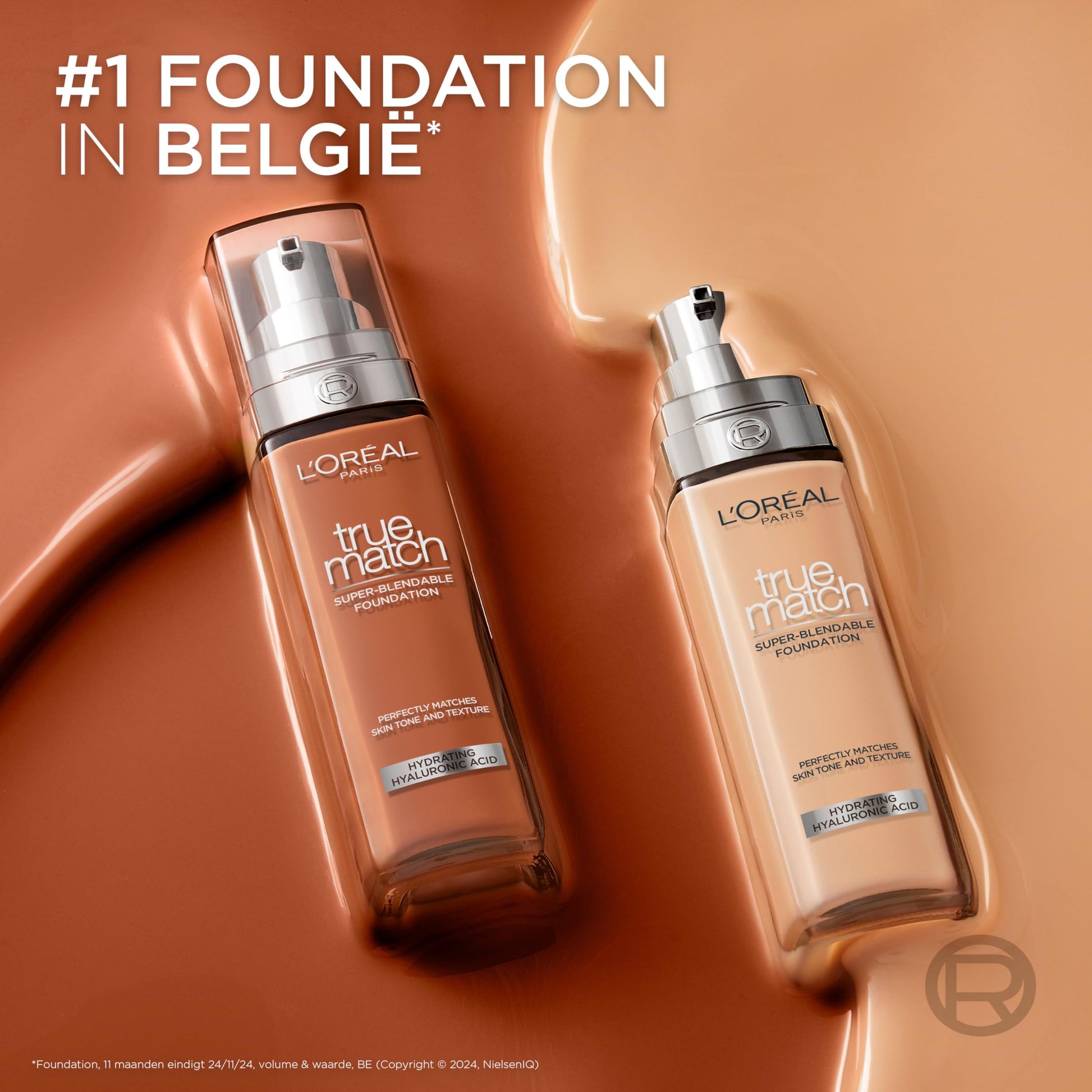 L’Oréal Paris True Match Foundation - 2.N - Natuurlijk Dekkende Foundation met Hyaluronzuur en SPF 16-30ml - Vegan