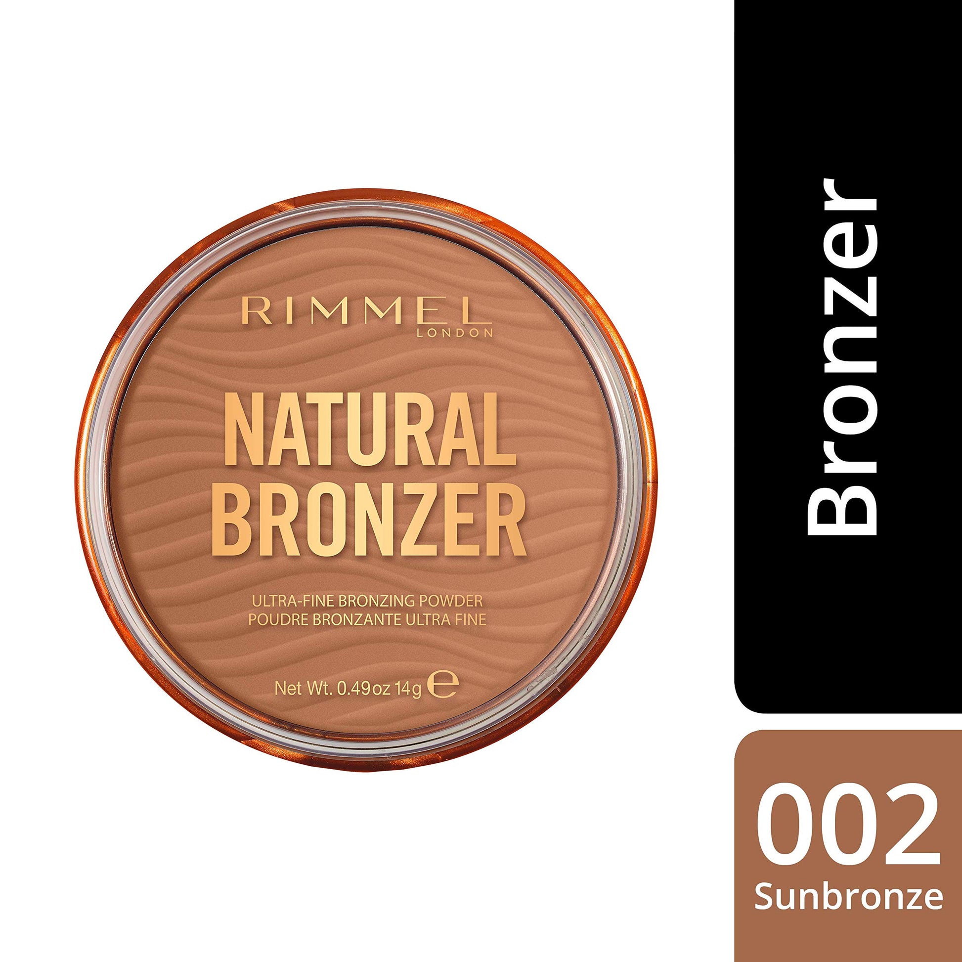 Rimmel London Natural Bronzing Powder Bronzer - 002 Sunbronze