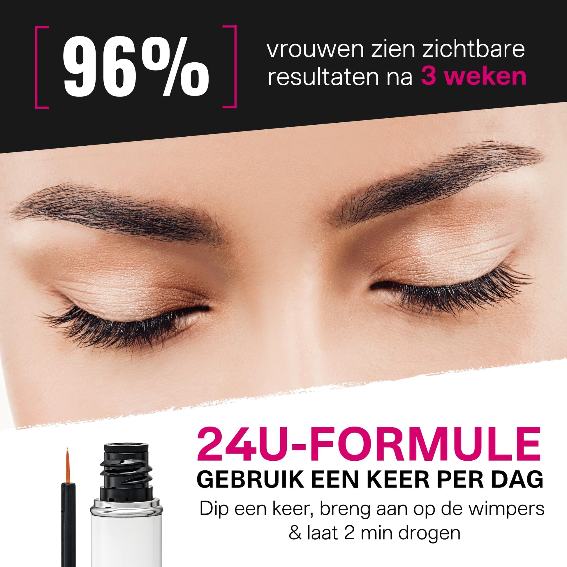 LASHCOCA!NE wimperserum voor snelle groei & lange wimpers | Made in Germany | testwinnaar voor wimperextensions | lange wimpers by Svenja Walberg | dermatest ZEER GOED