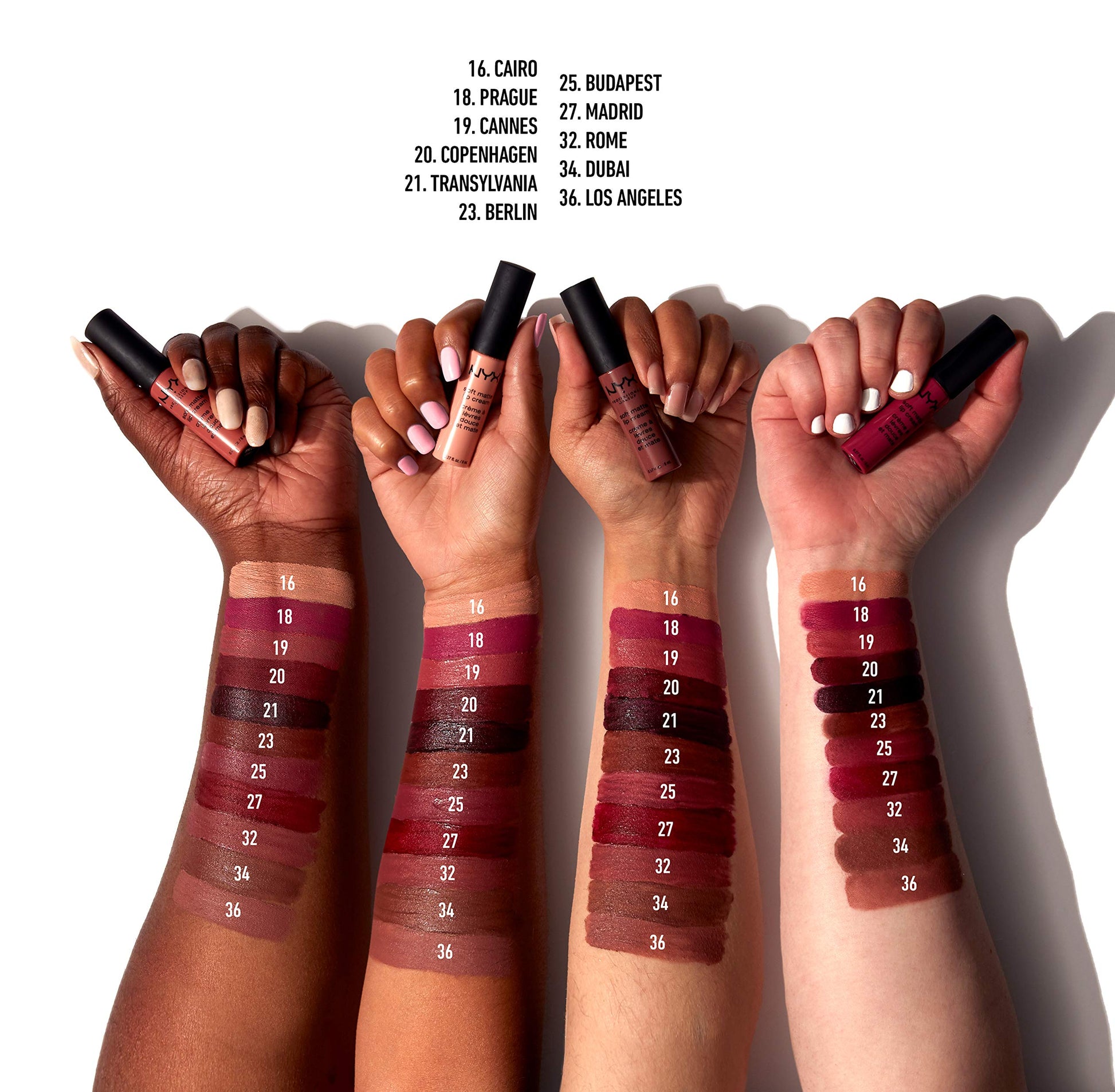 NYX PROFESSIONAL MAKEUPLippenstift, 19 kannen, 1 Stuk