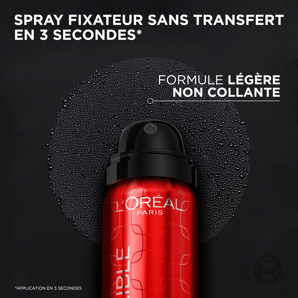 L'Oréal Paris Infaillible 3-second Setting Mist - Setting Spray - transferproof in 3 seconden - voor make-up die tot 36 uur blijft zitten - 75 ml