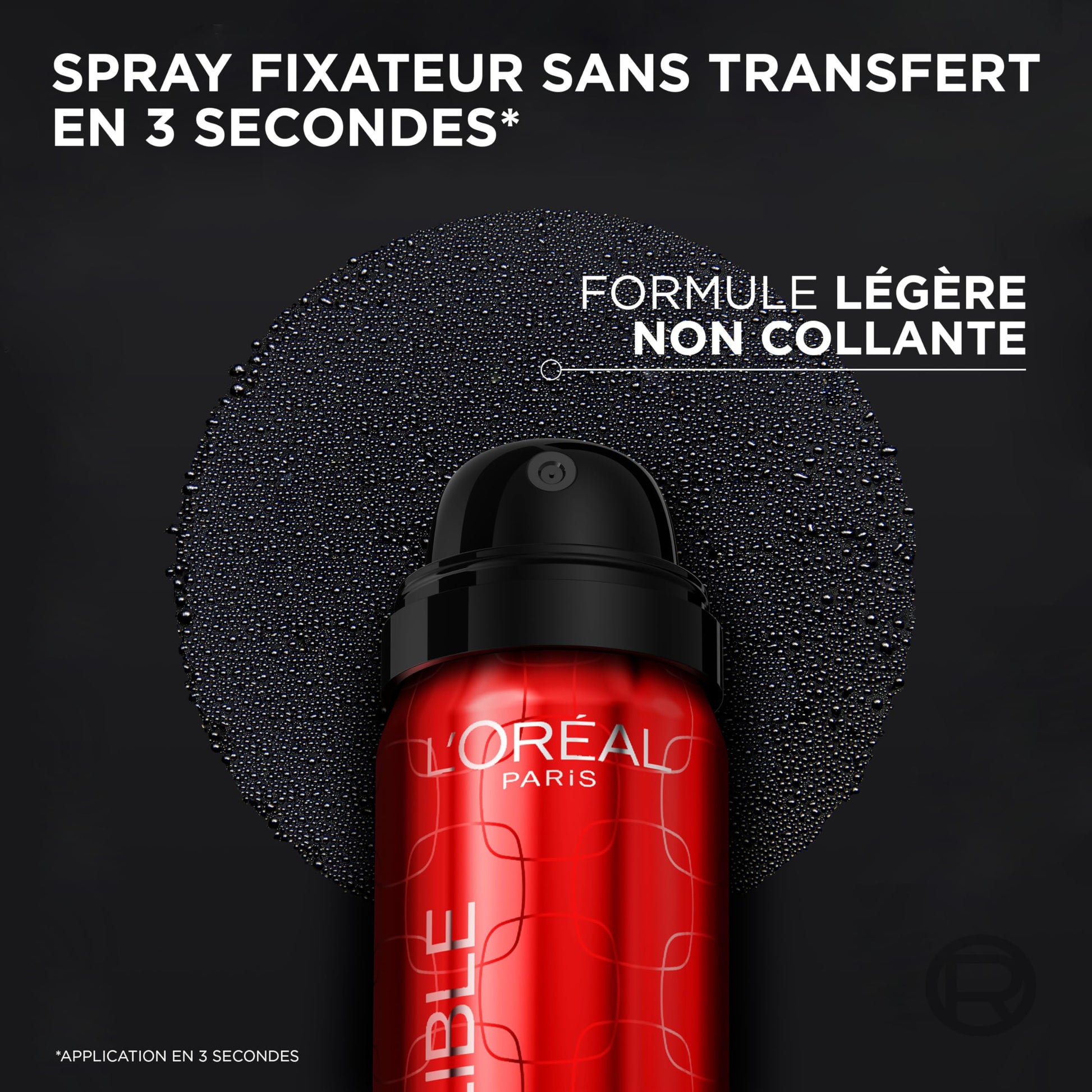L'Oréal Paris Infaillible 3-second Setting Mist - Setting Spray - transferproof in 3 seconden - voor make-up die tot 36 uur blijft zitten - 75 ml