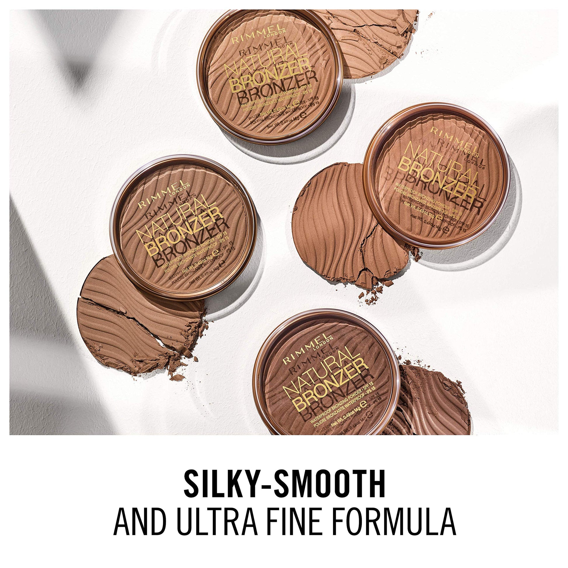 Rimmel London Natural Bronzing Powder Bronzer - 002 Sunbronze
